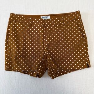 Old Navy Women's Brown Polka Dot Shorts